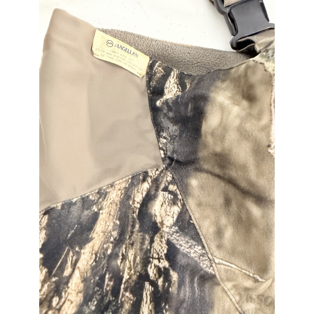 Magellan Outdoors Camo Hunting Bibs Overalls Men's Size 3XL Mossy Oak - Picture 6 of 7